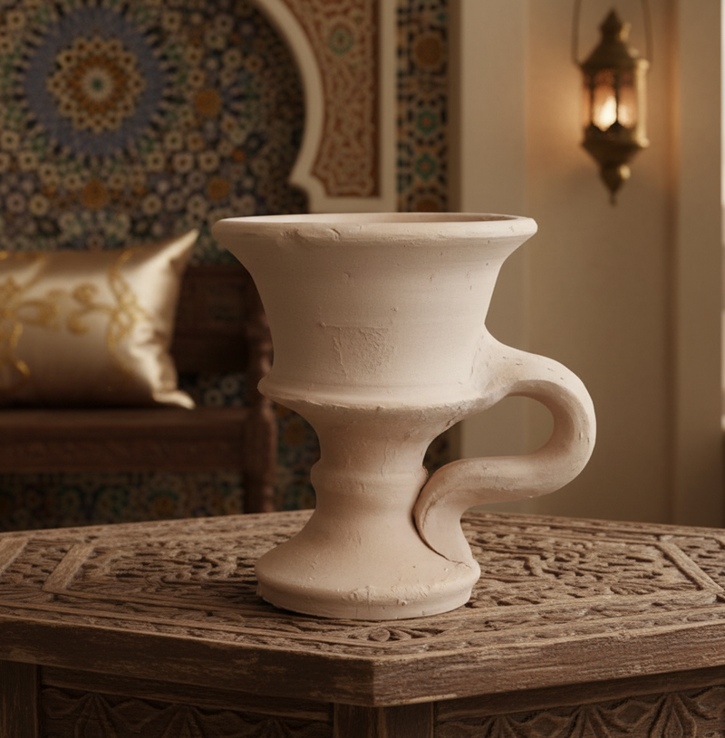 Clay Bakhori small Sada water cup 12cm