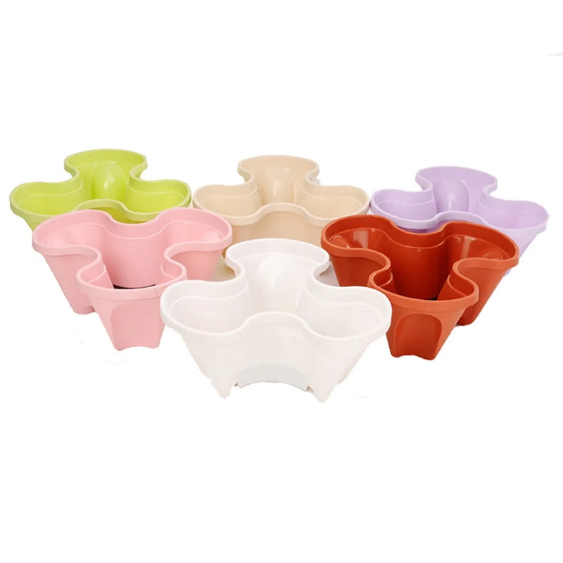 Plastic Stackable flower Pot -D30xH16 -Single Piece