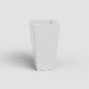 White rectangular box on a light gray background