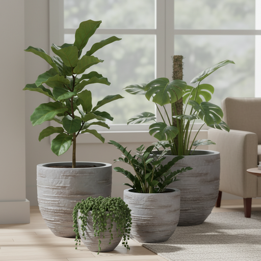 BUREN  Round  planter