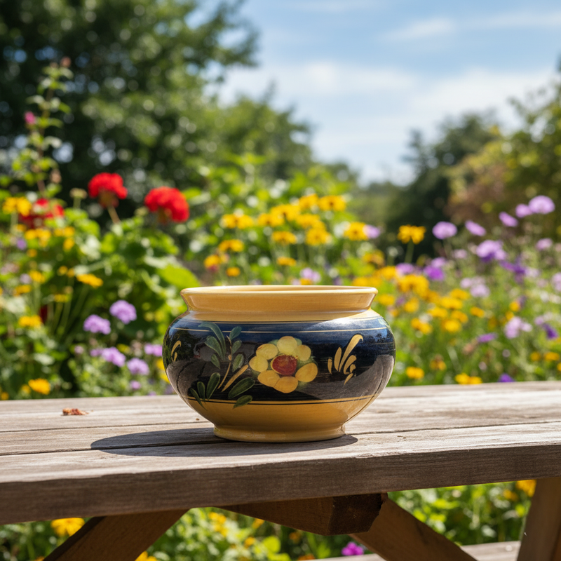 Ceramic mix color 10X17cm