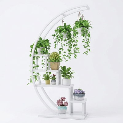 Plant Stand Arc shape - White (without plants and fittings)
