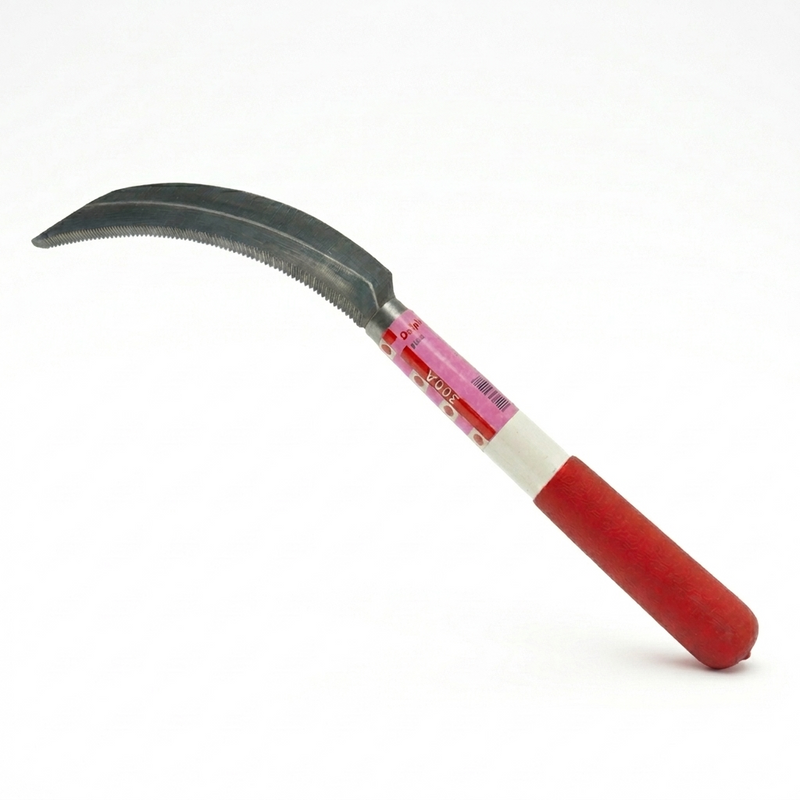 Garden Sickle 7.5'' Red With Fiber Handle