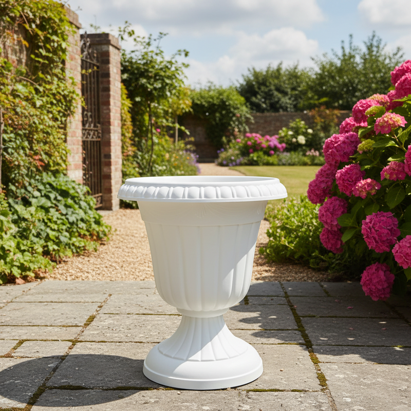 Plastic Pot 2925 white (D50XH59cm)