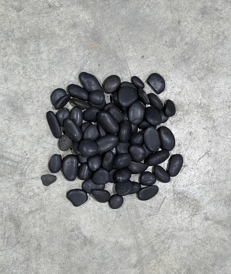 Black Pebbles 3-5cm 2kg bag