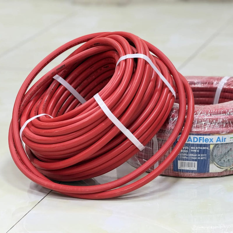 RED Garden hose 13mm 1/2"X25m-Single Piece
