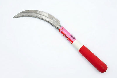 Garden Sickle 7.5'' Red With Fiber Handle