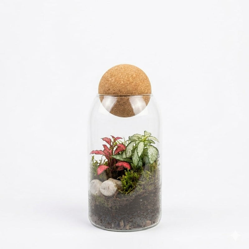 Terrarium with Glass jar