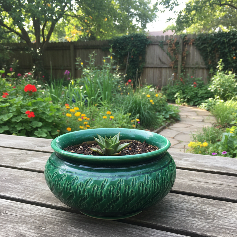 Ceramic mix color 10X17cm