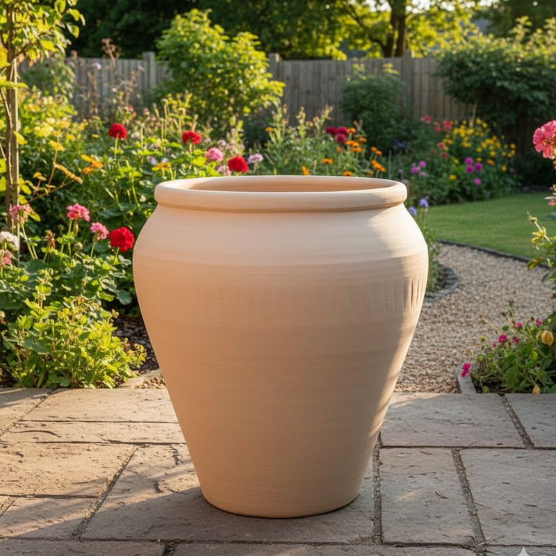 Handmade Clay Hib Pot (04) Size:27X36cm