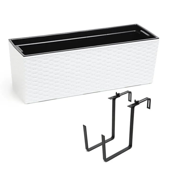 Plastic pot Balcony Rectangle Self Watering