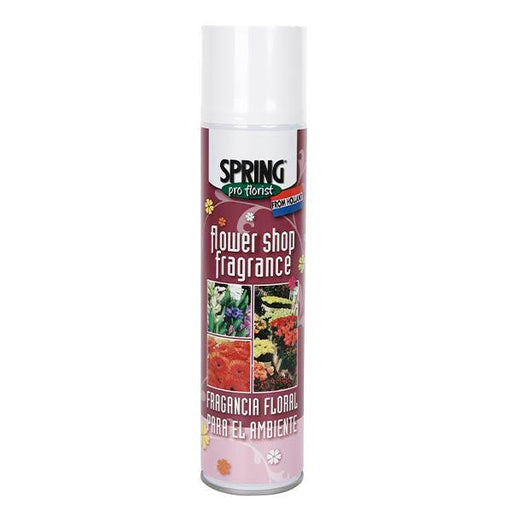 Spring Proflorist flower shop fragrance can on a white background